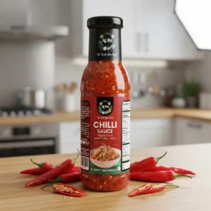 Spices Aura Classic Red Chilli Sauce – 750ml | Family Size Table Condiment