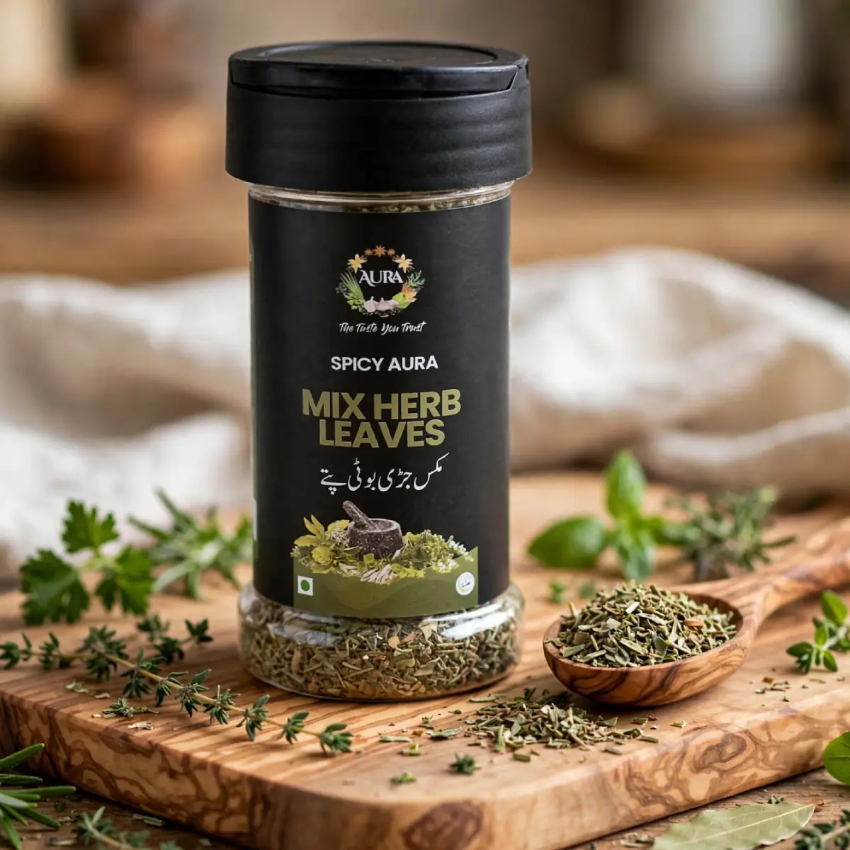 Spices Aura Italian – Mixed Herbs – 35g | Premium Culinary Seasoning Blend