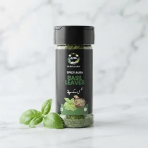 Spices Aura Premium – Dried Basil Leaves – 35g | Aromatic Italian Herb
