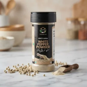 Spices Aura Premium – White Pepper Powder – TBC | Subtle Heat & Aroma