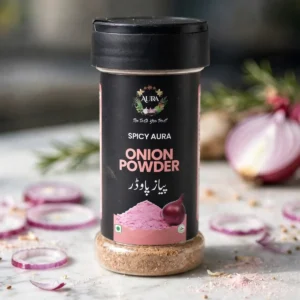 Spices Aura Pure – Onion Powder – 75g | Sweet & Savory Seasoning