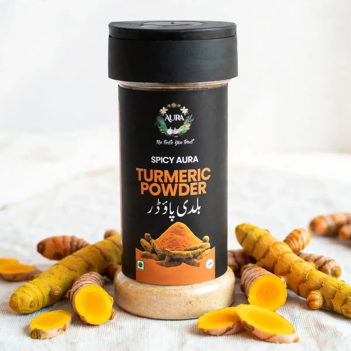 Spices Aura Pure – Turmeric Powder (Haldi) | Golden Superfood Spice