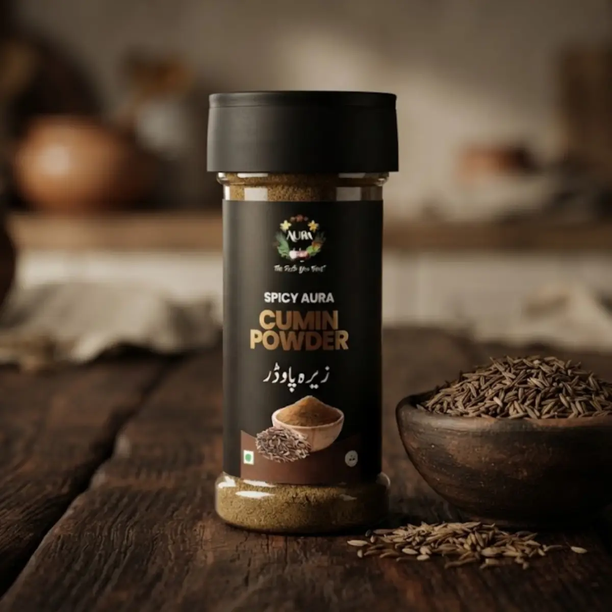 Spices Aura Roasted – Cumin Powder (Zeera) – 70g | Earthy & Warm Spice